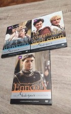 THE SHAKESPEARE COLLECTION - lotto 3 dvd nuovi sigillati digipack (PG65)