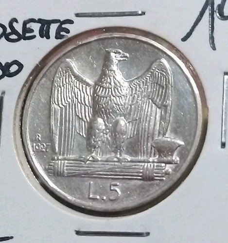Lire aquilino 1927 rosette - 2,