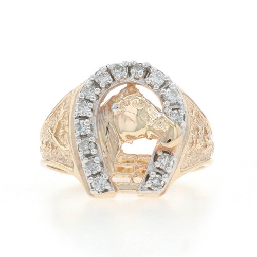 Oro giallo diamante cavallo - oro,