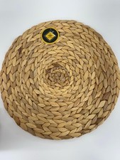 Set 6 Pezzi Tovaglietta Da Colazione Sottopiatti In Paglia Naturale