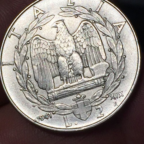 Moneta lire 1941 - 2,