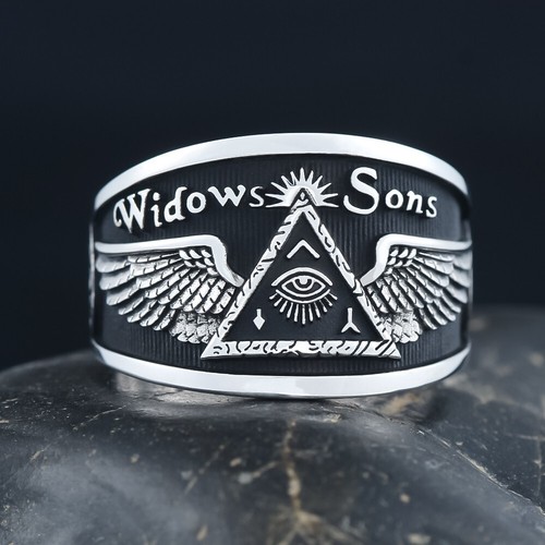 Anello massonico argento - massonico,