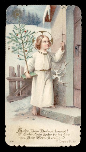 Antico santino cromo holy card - antico, cromo-holy