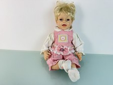 Bambola artistica da collezione bambola in resina 48 cm buone condizioni