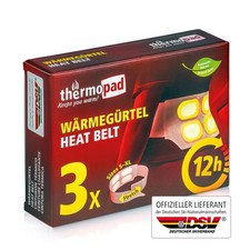 3 Pezzi Cintura Termica | Thermopad VITAL | Buste Termiche | 12h Calore | S-XL