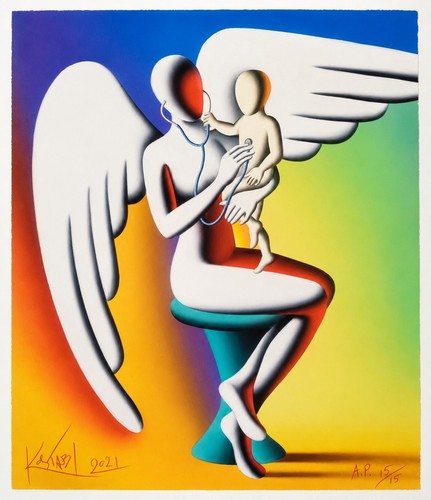 Mark kostabi fine art giclèe - mark,