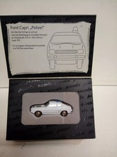 Modellino DIE CAST Schuco Piccolo Ford Capri Polizei Polizia 1/90