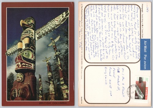 X03887 indian totem poles - indian,