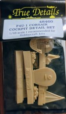 F-4 U-1 A, Corsair, Resin-Set, Cockpit Set, True Details, Scala: 1/48, Kit:48460