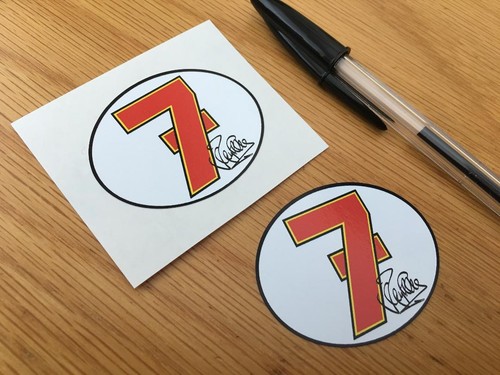 Adesivi barry sheene numero - barry,