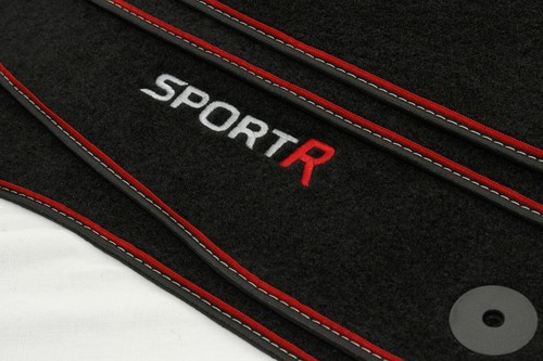 Set tappetini sport - in, velluto