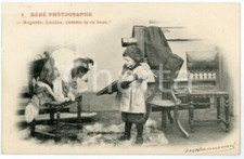 1903 FRANCE ENFANTS Bébé photographe - Loulou, comme tu es beau *Carte postale