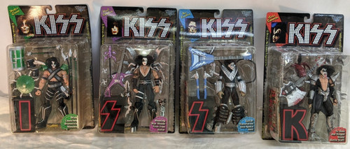 Set action figure kiss - 4,