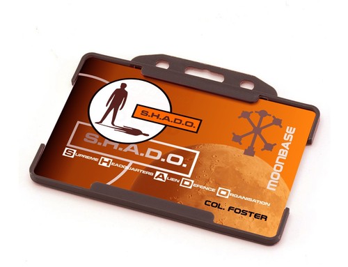 Ufo shado badge with - ,