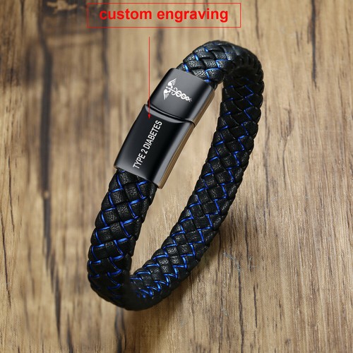 Bracciale uomo incisione - bracciale,