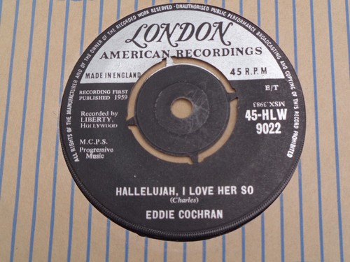 Eddie cochran hallelujah i - eddie,