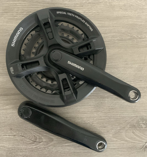 Guarnitura shimano tripla - guarnitura,