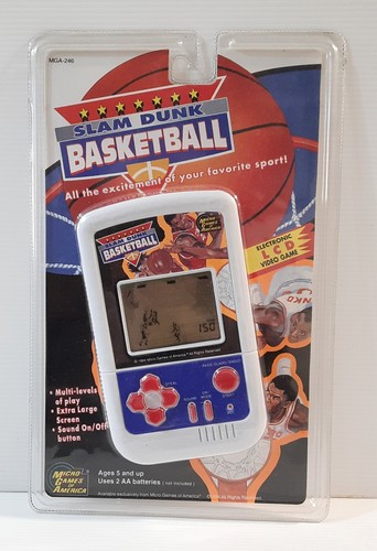 Slam dunk basketball lcd - slam,