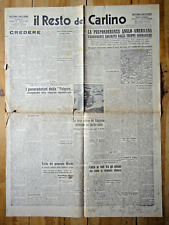 1945-IL RESTO DEL CARLINO-Guerra-Vergato; Imola; Valli di Comacchio+