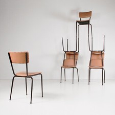 6 sedie Doro Cuneo anni 60, chairs, Italian design, vintage