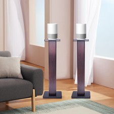 2x Supporti Altoparlanti Legno