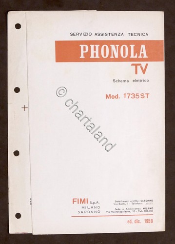Radiotecnica phonola - radiotecnica,