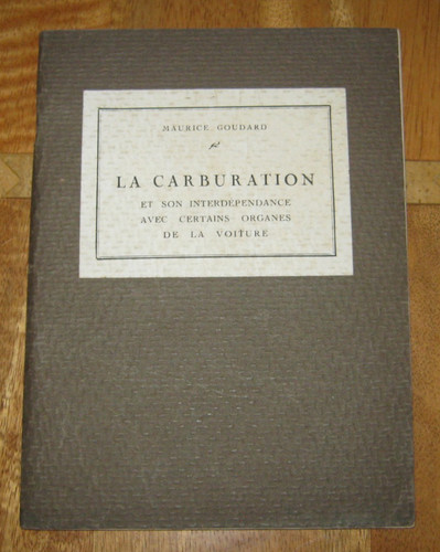 Carburation la voiture - la,