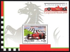 ITALIA 2001 Foglio Miniatura