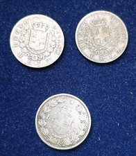 Lotto 3 pezzi 1 Lira 1863/1899
