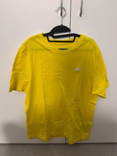 Shirt nike gialla logo - t-shirt,