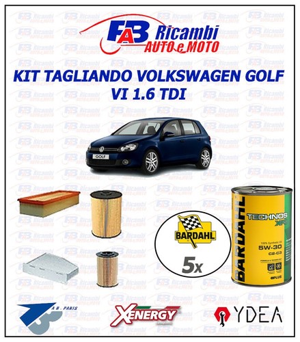 Kit tagliando volkswagen golf - kit,