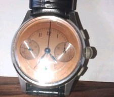 Big  Cronografo  3 Pulsanti Landeron 47 ANNI 40  Size 34mm