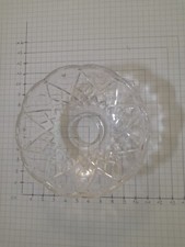 Bobeca tazza (n.1) porta lampada in vetro cristallo ricambio lampadario applique