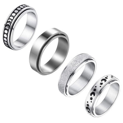 Set 4pz anello - set, ansia