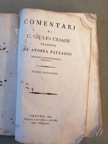 Comentarj giulio cesare - comentarj.,