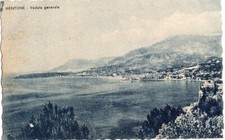 Mentone veduta generale - mentone,