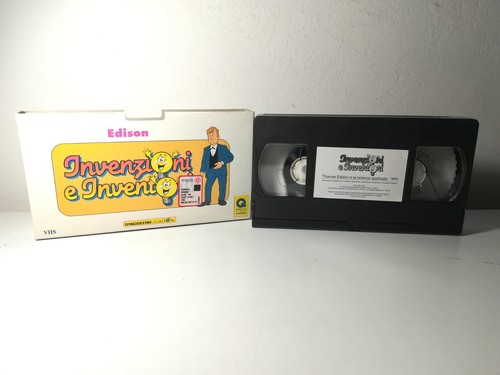 Vhs videocasetta invenzioni - videocasetta, e