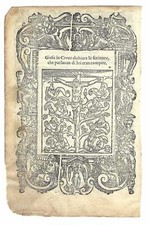 Stampa old print Gesù sulla