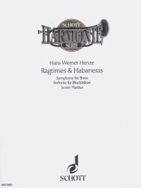 Ragtimes habaneras score - habaneras,