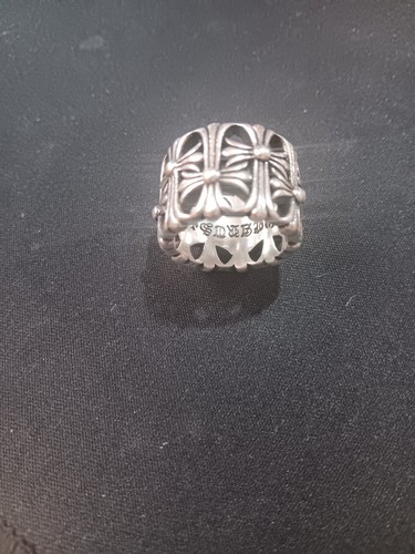 Anello cimitero cuori cromati - anello,