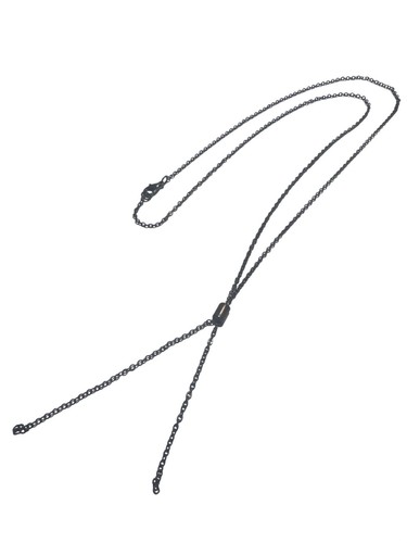 Collana tono oro catena - y,