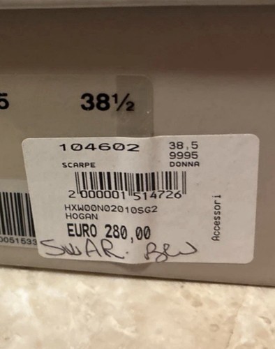 Scarpe donna hogan 1 2 - hogan, 38