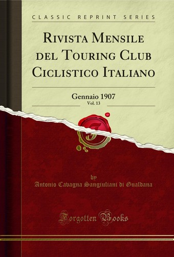 Rivista mensile del touring - rivista,