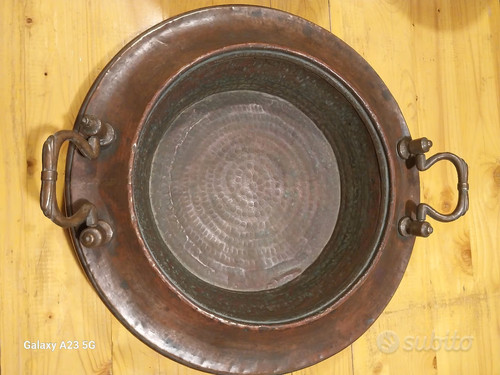 Braciere rame ottone 45 - ottone,