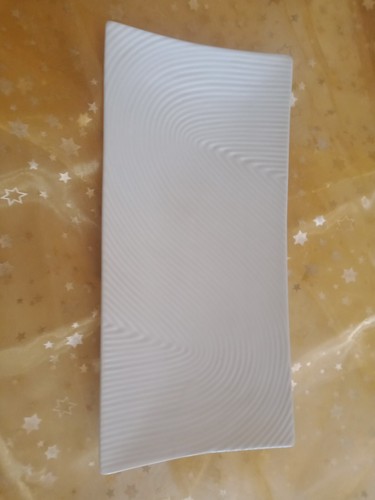 Vassoio bianco ceramica da - bianco, in