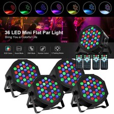4x LED RGB luce di scena DMX