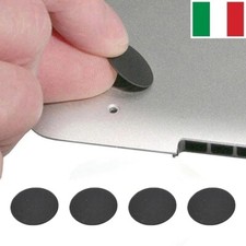 Set 4 Piedini Gommini Piedi Macbook Pro 13 15 17 A1286 A1278 A1297 NERI