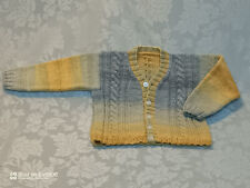 Completino neonati in lana merino lavorato a maglia. Completini bimbo/bimba.