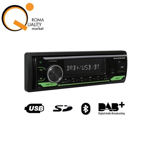 Macrom dl4300dab autoradio 1 - autoradio,