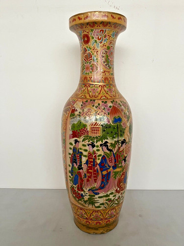 Antico vaso giapponese - , in